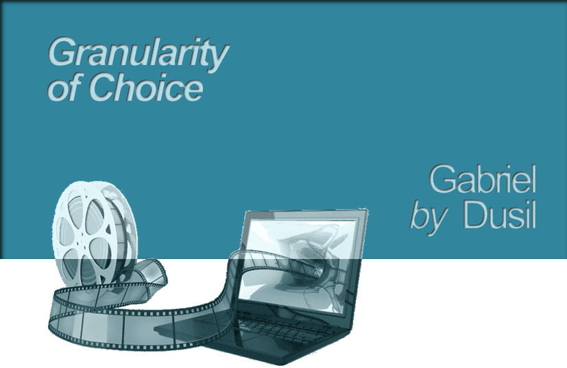 Graphic - Granularity of Choice (title)