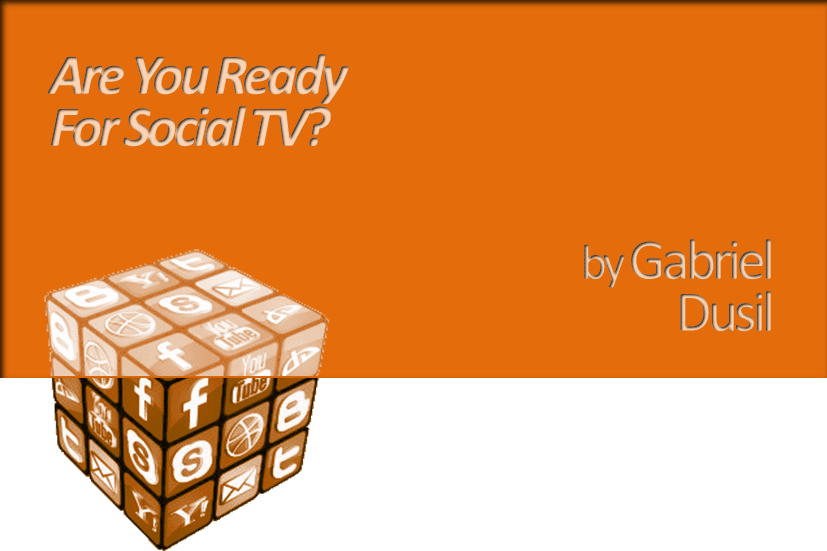 Graphic - Are You Ready For Social TV (title, web)