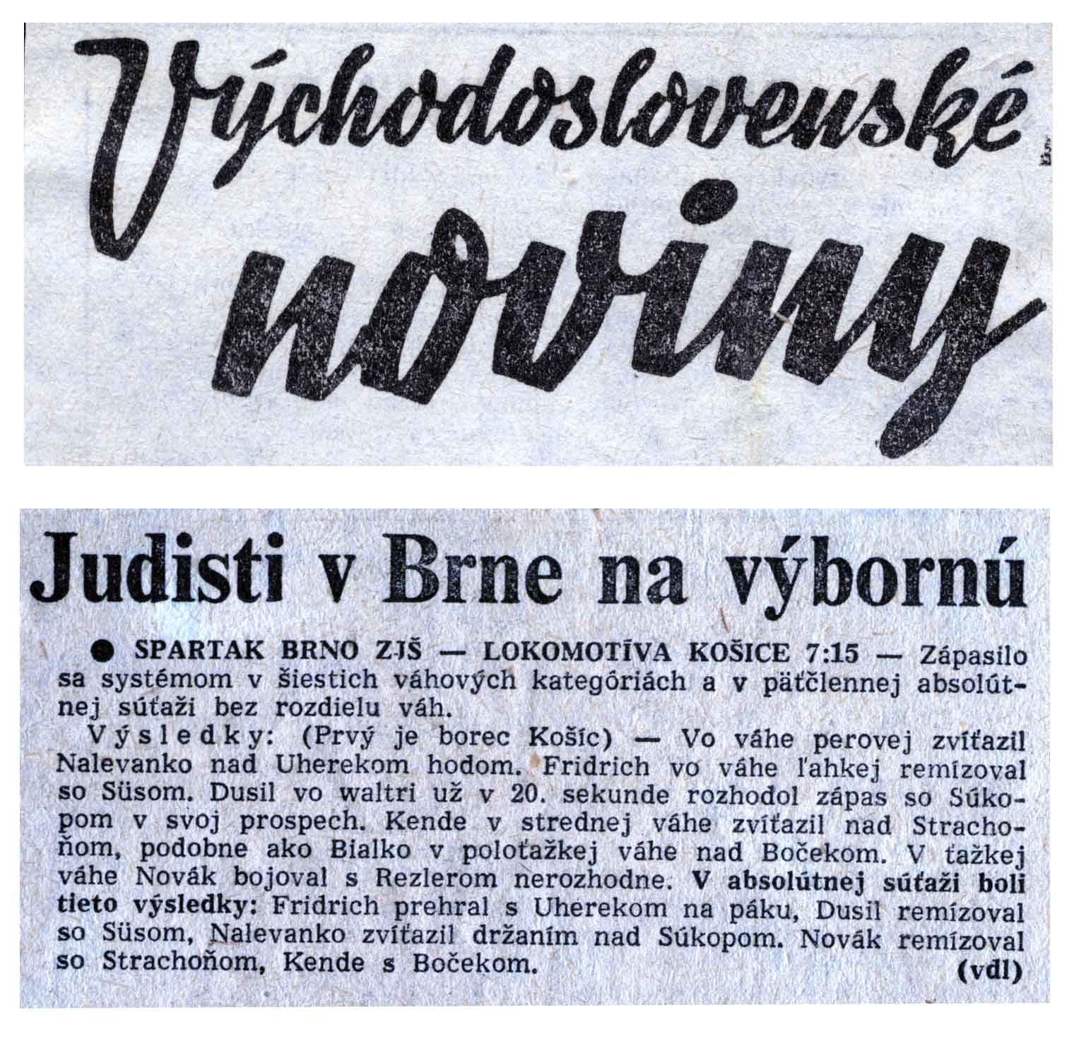 Article - Judisti v Brne na výbornú